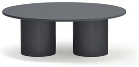 Tavolino da salotto color antracite 110x111 cm Totem – Teulat