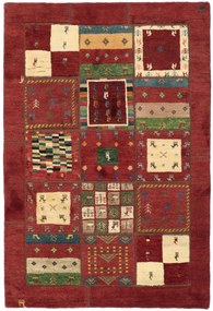 Gabbeh Tappeto 210 x 140 (Iran) Annodato A Mano