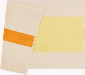 Tappeto da bagno in cotone organico pettinato Combed