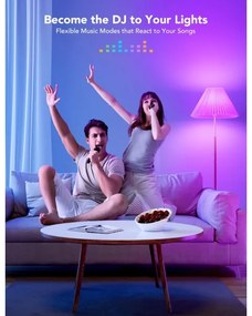 Govee - LED RGBWW Lampadina dimmerabile Smart E27/9W/230V 2700-6500K Wi-Fi