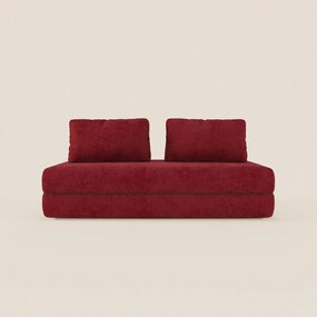 Rift divano letto matrimoniale 2 posti e 3 posti con schienali mobili - materasso alto 22 cm e memory foam in T31