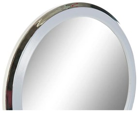 Specchio Ingranditore con LED DKD Home Decor Bianco Plastica (20 x 20 x 33 cm)