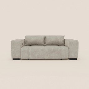Monarch Divano con Relax Elettrico per allungamento sedute e Poggiatesta Reclinabile in tessuto morbido smacchiabile T31