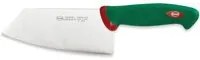 Coltello Smile per Sminuzzare e Tritare Lama 16 cm Manico Antiscivolo Sanelli Premana Verde/Rosso