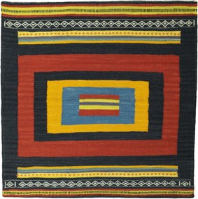Kilim Tappeto persiano 90 x 90 (Iran) Tessuto A Mano