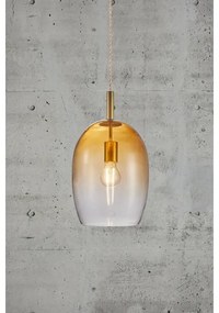 Nordlux - Lampada a sospensione con cavo UMA 1xE27/40W/230V Ø 23 cm marrone/fumé