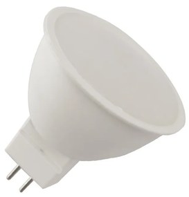 Faretto LED MR16 6W angolo 120° 12/24V AC/DC Colore Bianco Caldo 3.000K