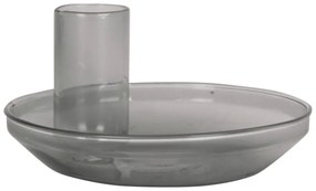 Candeliere in vetro grigio Tub - PT LIVING