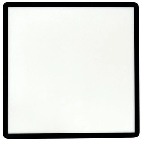 Plafoniera LED/40W/230V 3000/4000/6500K 50x50 cm nera