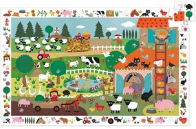 Un puzzle di osservazione - fattoria - 35 pezzi