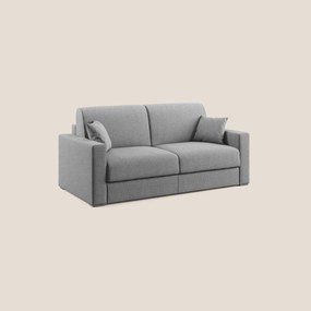 Best Divano letto matrimoniale in tessuto smacchiabile QuickClean T08 grigio 216 cm (mat. 160x197)