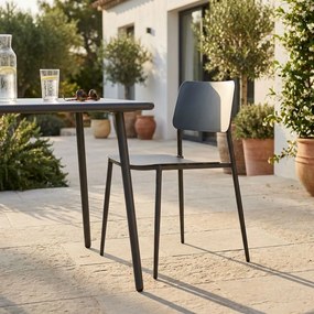 VIPER - sedia in acciaio da giardino