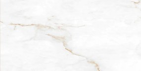 Mexen Brakel Bianco gres smaltato rett. G1, piastrella pavimento-parete 120 x 60 cm, lucido - TL110-120-060-01