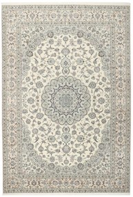 Nain Tappeto persiano 370x260 (Iran) Annodato A Mano