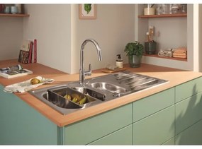 GROHE 40852SD0 - Scolatoio multifunzione 450 × 150 × 100 mm in acciaio inox