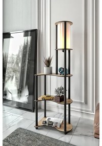 Lampada da terra NOTO con ripiani 1xE27/40W/230V beige/nero