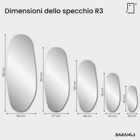 Specchio allungato – Pure Collection R3
