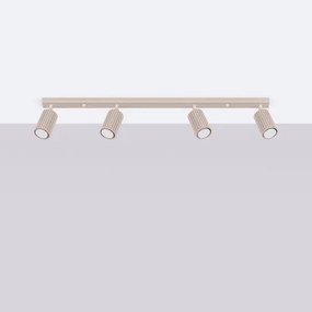 Brilagi - Faretto CRESTO 4xGU10/10W/230V taupe