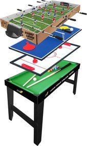 Tavolo Multi Gioco 4 in 1 Maxi 122x60x81,5 cm Completo di Accessori...