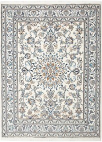 Nain Tappeto 200x150 Beige (Iran) Annodato A Mano