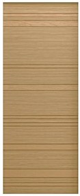 Pannello per porta blindata verniciato rovere L 94  x H 213 cm, Sp 6 mm