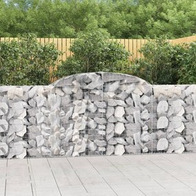 Cesti Gabbioni Ad Arco 15 Pz 300x30x100/120 Cm Ferro Zincato /