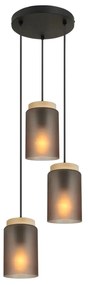 Lampada APP1811-3CPR Frosted Grey