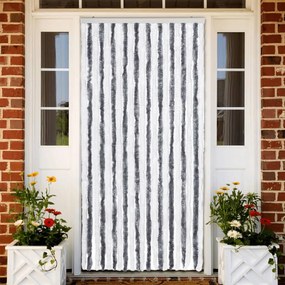 Zanzariera Grigio E Bianco 90x200 Cm Ciniglia /
