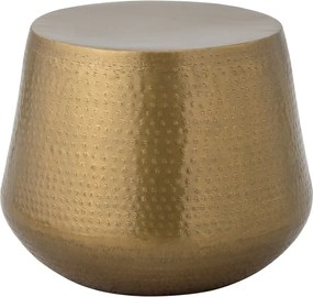 Tavolino da salotto rotondo dorato in metallo ø 50 cm Avola – Bloomingville