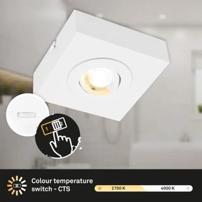 Briloner 3996016 - Faretto LED CTS LED/4W/230V 2700/4000K bianco