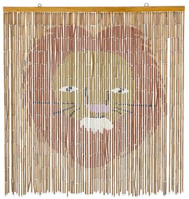 Tikamoon - Decorazione da parete in bambù Lion