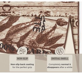 Runner da cucina marrone Delicious Coffee, 67 x 180 cm Delicious Coffee - Hanse Home