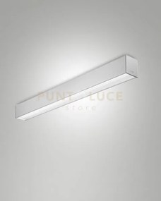Turner plafoniera alluminio a led 29w 3000k 3470lm prismatic ip40 1...