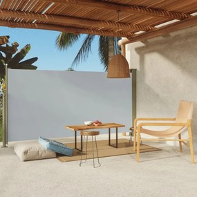 Tenda Laterale Retrattile Per Patio 160x300 Cm Grigia /