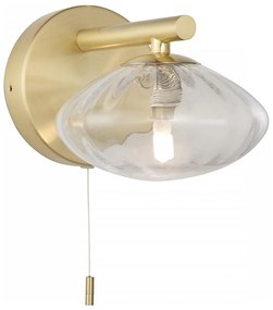 Endon 97182 - Applique da bagno MOBIAS 1xG9/3W/230V IP44 ottone