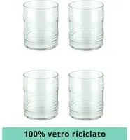 Set 4 bicchieri acqua Aware Tin Can Pasabahce