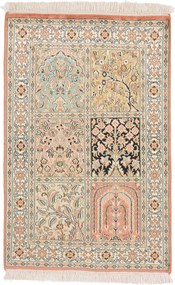 Cashmere Silk Tappeto orientale 100 x 60 (Indian) Annodato A Mano