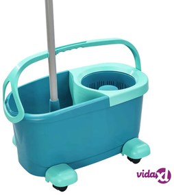 Leifheit Set Mocio per Pavimenti a Disco Clean Twist Ergo Mobile