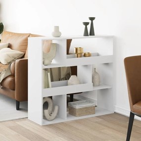 Divisorio Bianco 100x33x94,5 Cm İn Truciolato /