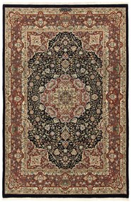 Isfahan Tappeto 230 x 150 (Iran) Annodato A Mano