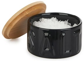 Scatola del sale in ceramica nera - Balvi