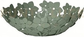 Centro tavola di design floreale fior di loto piccolo verde salvia