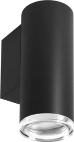 Applique da bagno LED RGBW dimmerabile TURYN 1xGU10/6W/230V IP44 nero