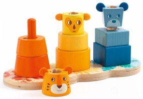 Piramidi in legno da impilare - 3 modi di impilare