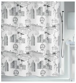 Tenda per doccia 180x200 cm Vegas – Spirella