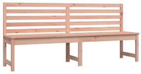 Panca da giardino 201,5 cm in legno massello di douglas