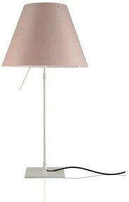 Luceplan - Costanza Lampada da Tavolo con Dimmer Alu/Light Skin Luceplan