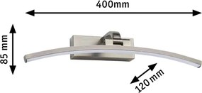 Paulmann 95560 - LED/8,5W Lampada per quadri BENTO 230V 40 cm ottone