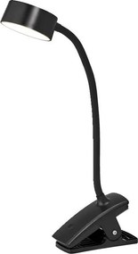 Osram - Lampada da tavolo LED dimmerabile con clip OFFICE LINE LED/4,8W/230V nera