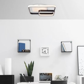 Plafoniera LED Cava bianco IP20 cct da bianco caldo a bianco freddo con regolazione di temperatura, 5000 lumen BRILLIANT